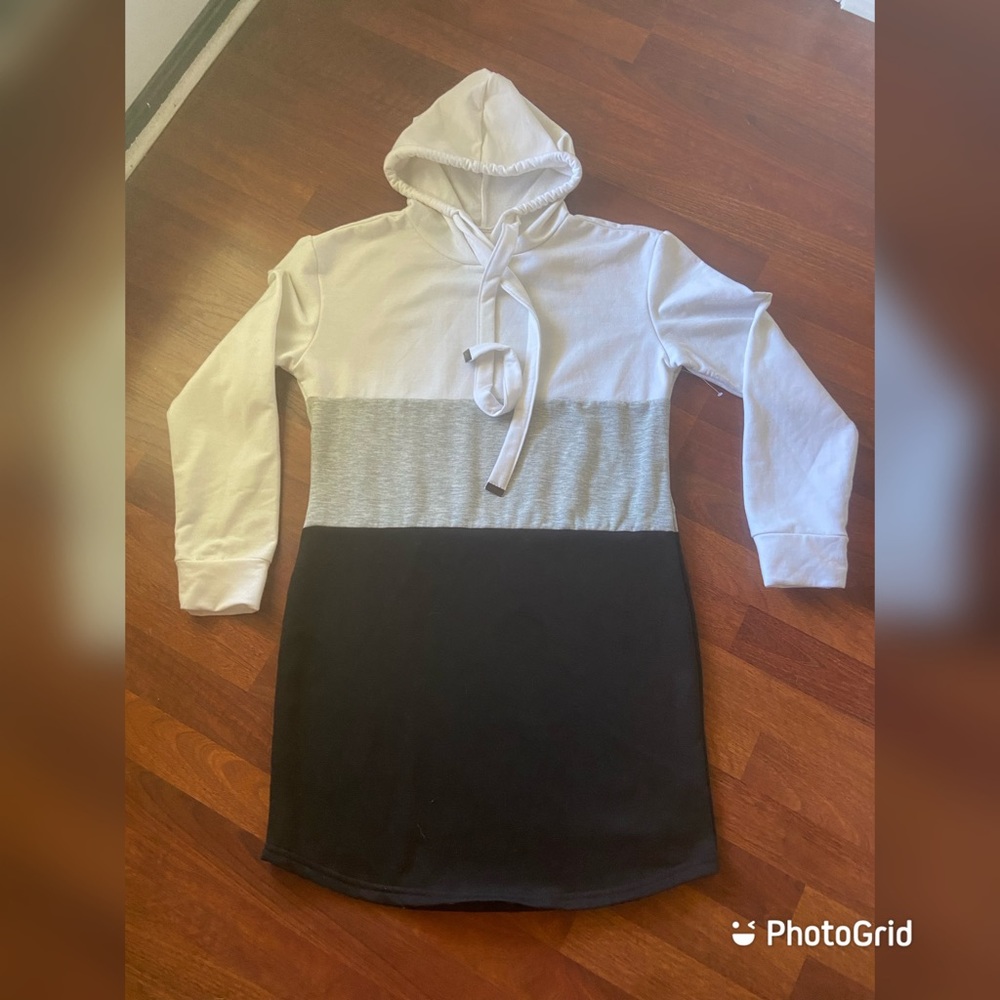 Color Block Sweater Dress
